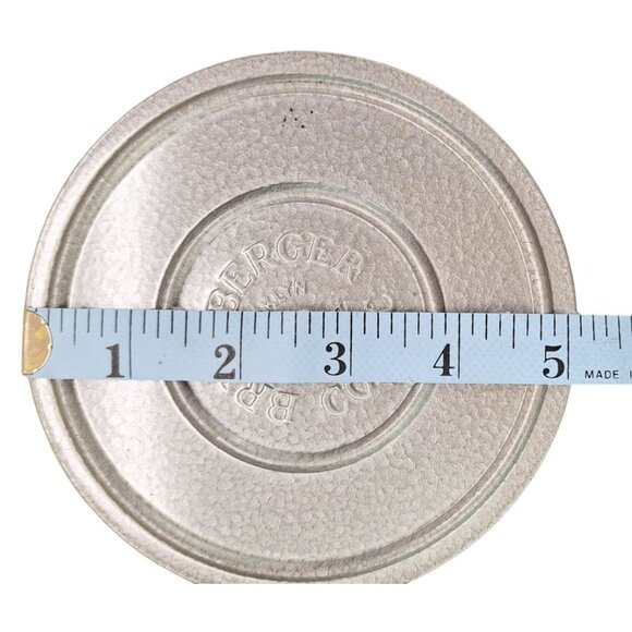 2 Vintage Brumberger Hammered Metal 8mm Film Canisters 1 Unbranded Blue 5 Inch - Picture 6 of 8